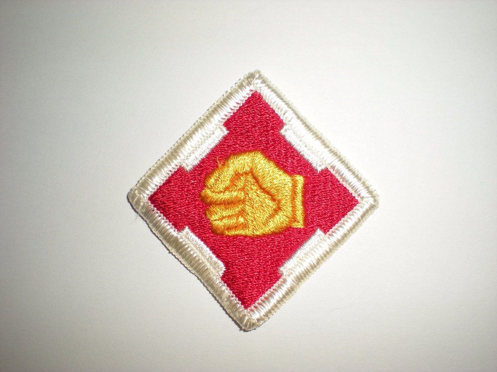 US ARMY 411TH ENGINEER BRIGADE CLASS A PATCH - OLD VERSION - FULL COLOR