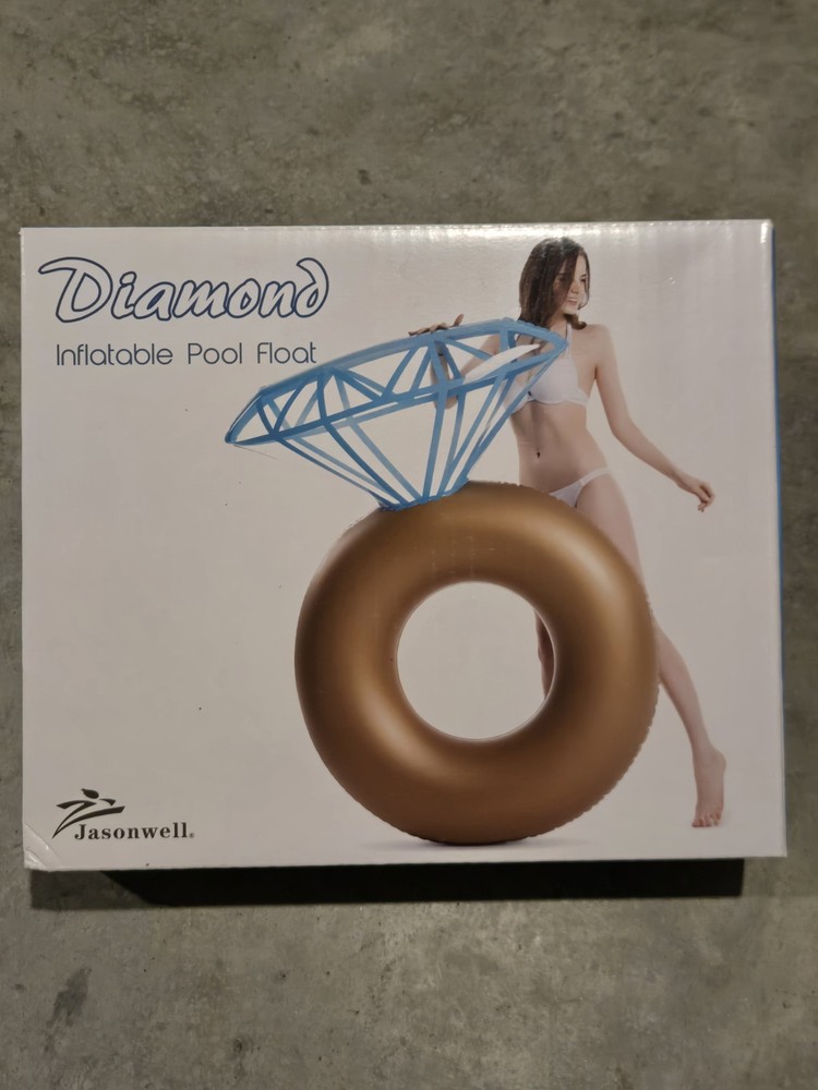 Jasonwell Inflatable Pool Float Diamond Engagement Ring 💍 Bachelorette Party