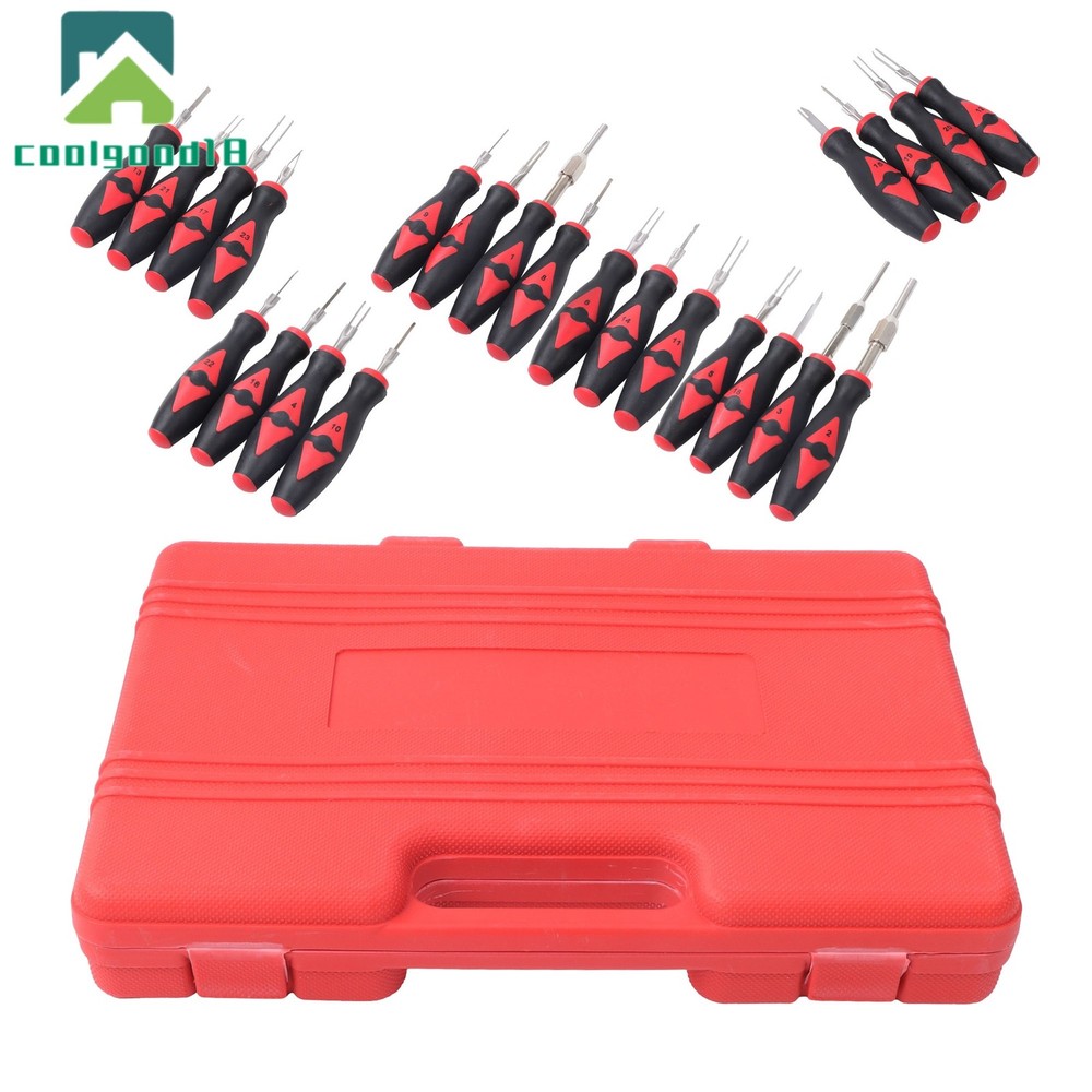 Universal Wire Terminal Electrical Connector Crimp Pin Removal Release Tool Kit