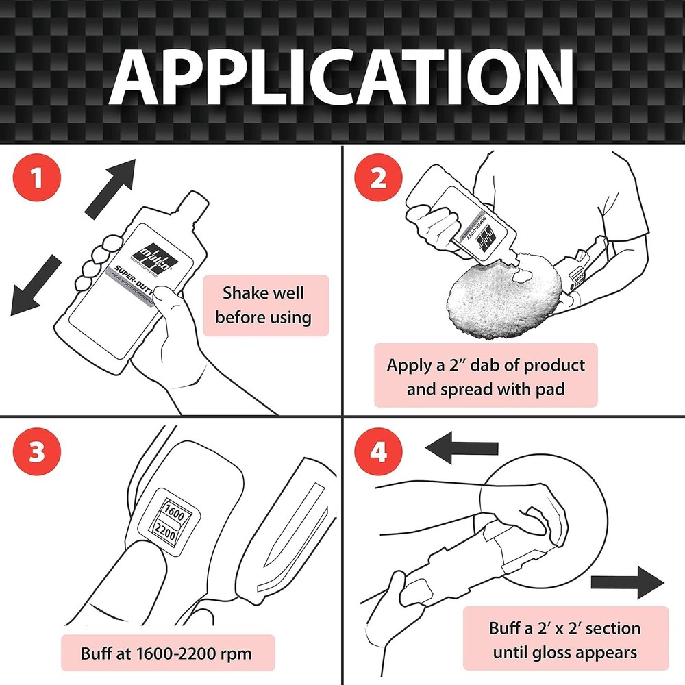 High-Performance 32 oz. Heavy Duty Compound for Professional Detailing & Buffing