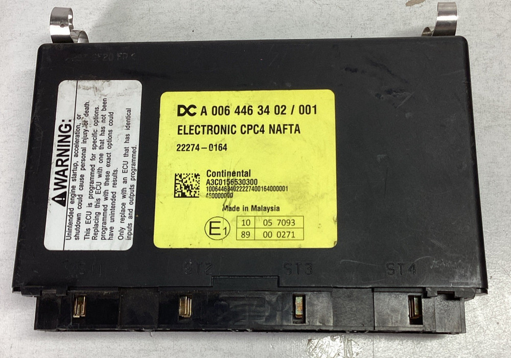 CPC4 A 006 446 34 02 / 001 NAFTA Electronic Module Freightliner *See Description
