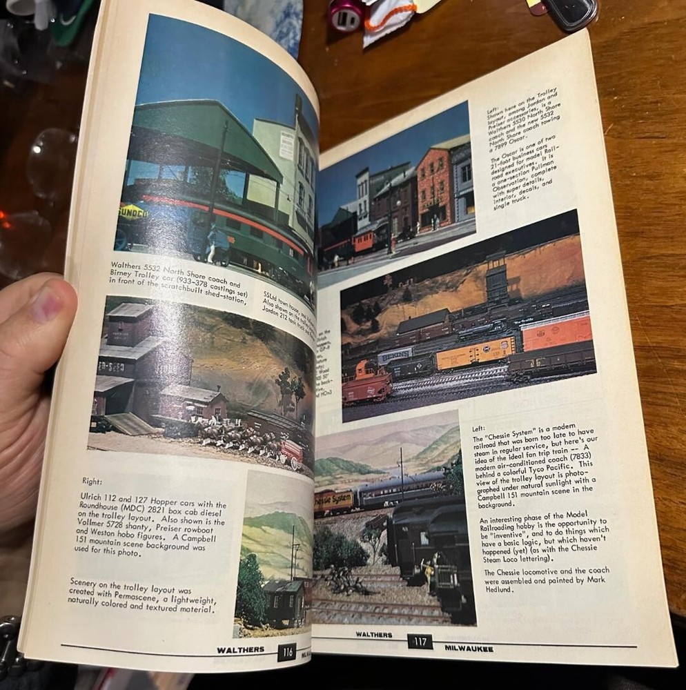 Walthers 1975 Edition Model Railroad Reference Book Catalog HO Scale