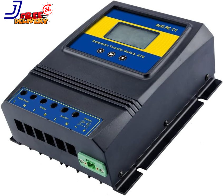 Dual Power Controller 50A 5500 Watt Automatic Transfer Switch for Off Grid