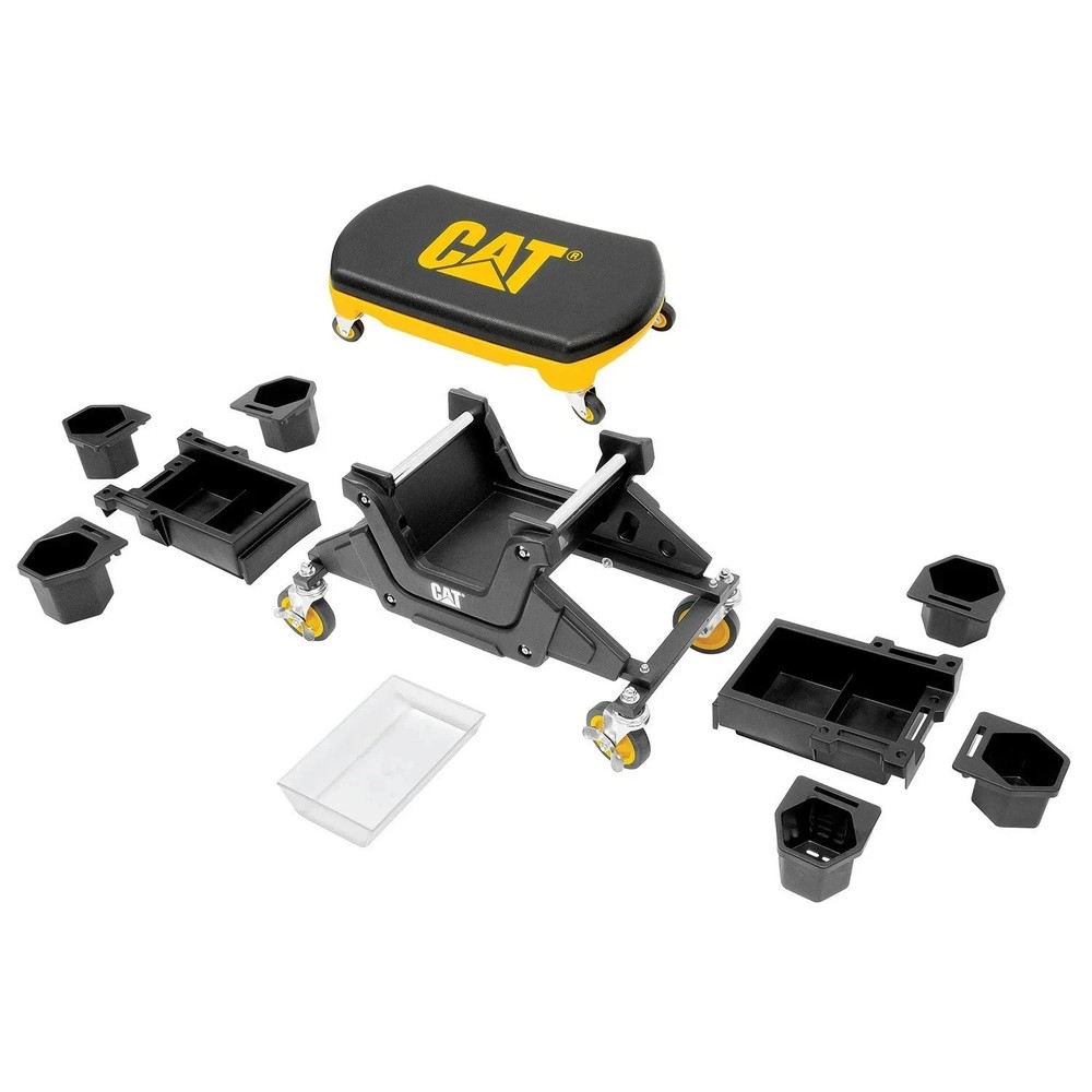 CAT Rolling Utility Seat with Detachable Sitting Creeper