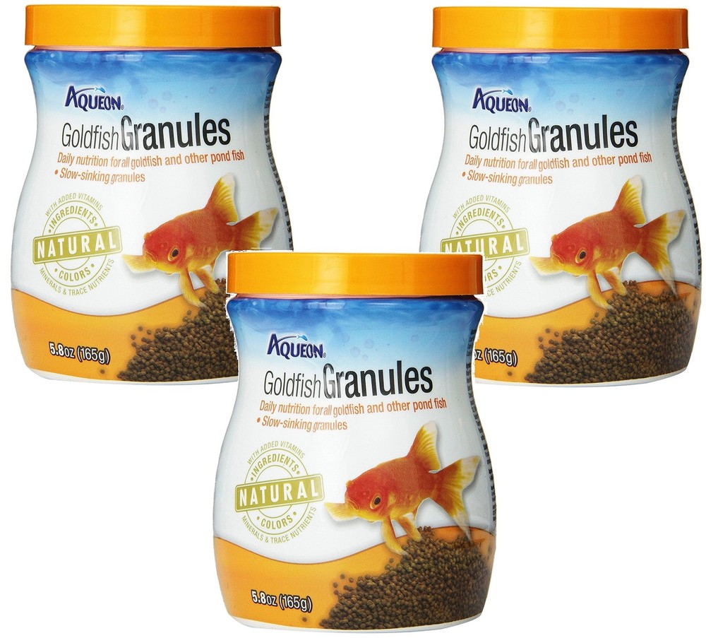 Aqueon (3 Pack Goldfish Granules, 5.8-Ounce Each