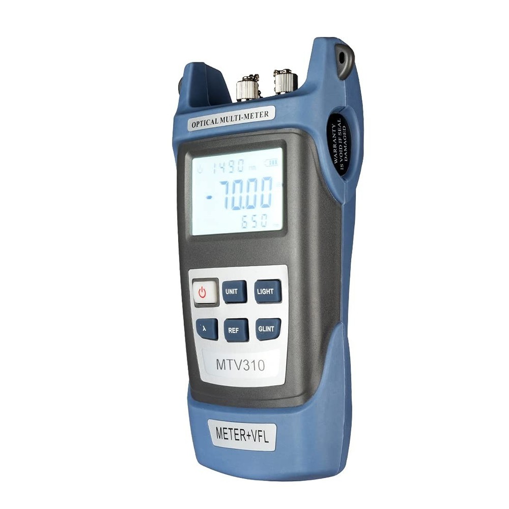 Fiber Optical Power Meter with Light Source SC FC Connector Optic Equipment ...