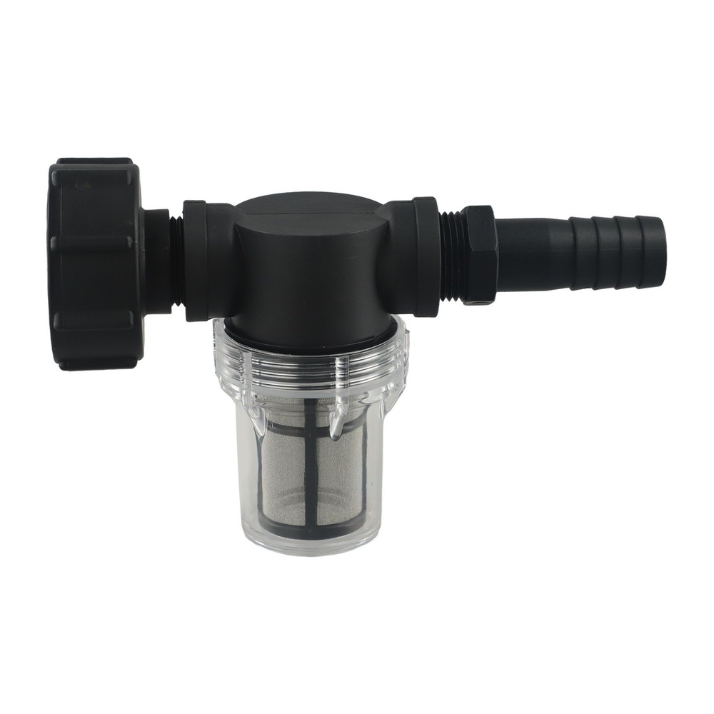 User Friendly IBC Rain Filter Hose Connector with Detachable Filter Element
