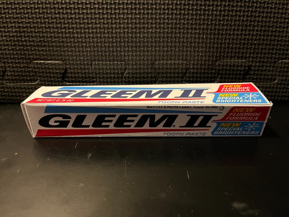 1970's Toothpaste - 5 emtpy custom design display boxes