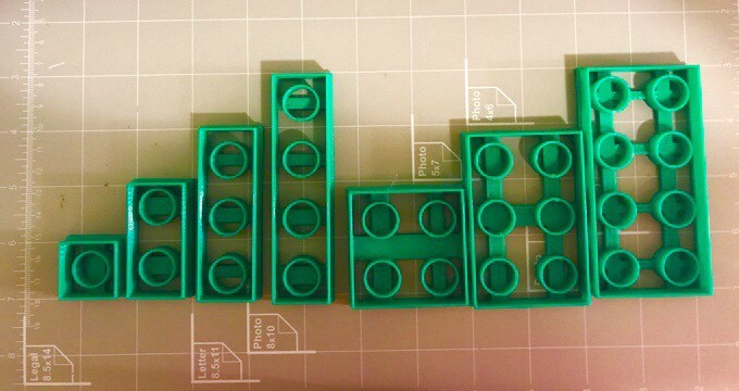 Playing Bricks Cookie Cutter Set