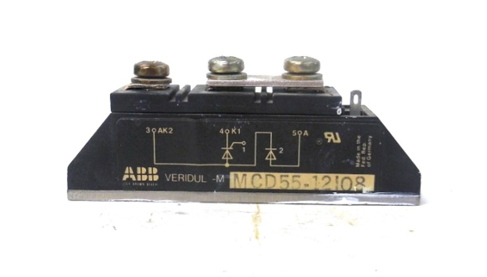 ABB THYRISTOR POWER MODULE MCD55-12IO8, 1200 V, 55 A