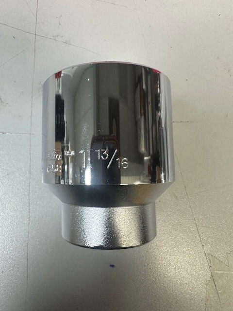 Standard chrome socket with 12 point openings