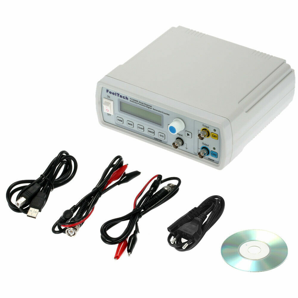20MHz Dual-channel DDS Function Waveform Signal Generator Counter Arbitrary Wave