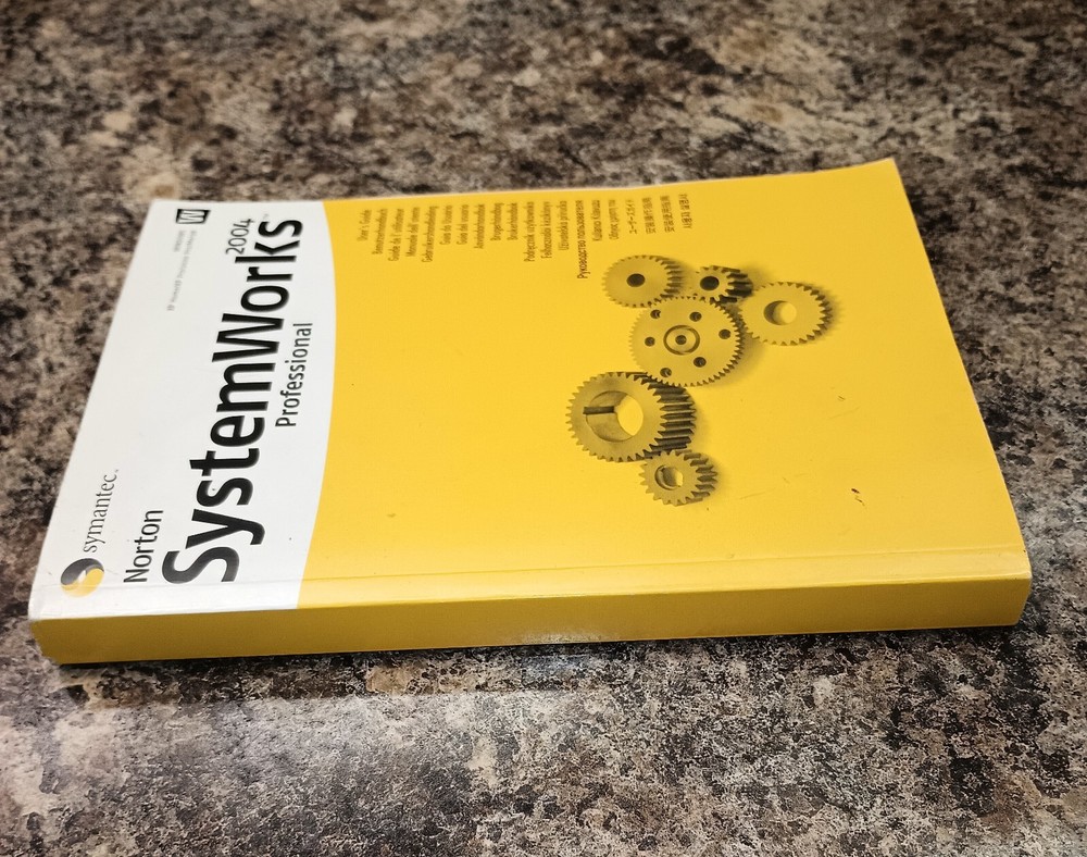 Symantec Norton System Works Professional 2004 318 Page Software Manual