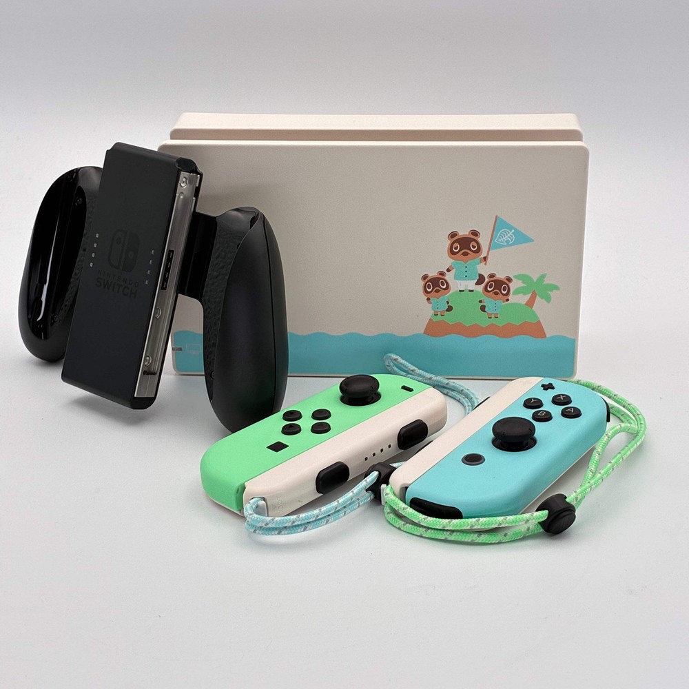 Animal Crossing New Horizons Nintendo Switch Accessory Bundle Multi Colored