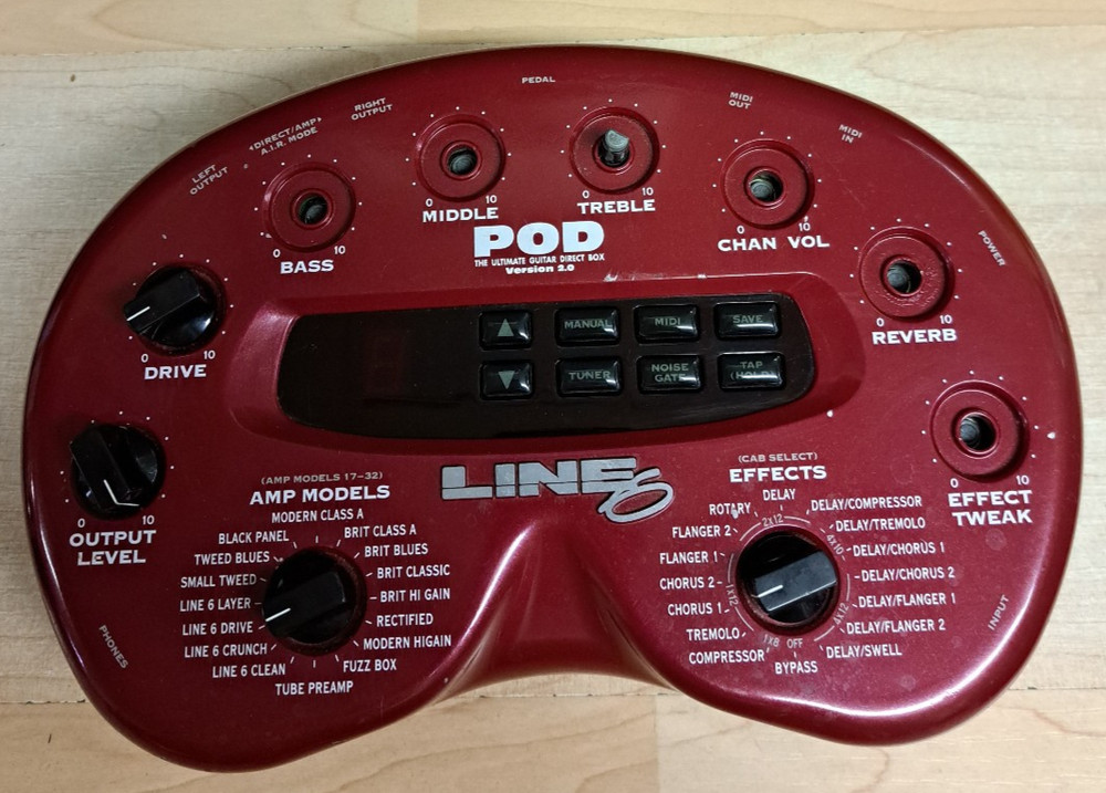 Line 6 POD Guitar Multi Effects, FOR PARTS