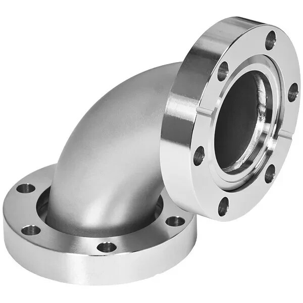 2.75" CF ConFlat 90-Degree Elbow DN40CF HIGH VACUUM 304SS
