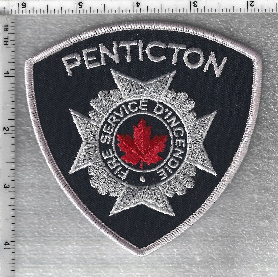 Penticton Fire Department (New Brunswick, Canada) Shoulder Patch