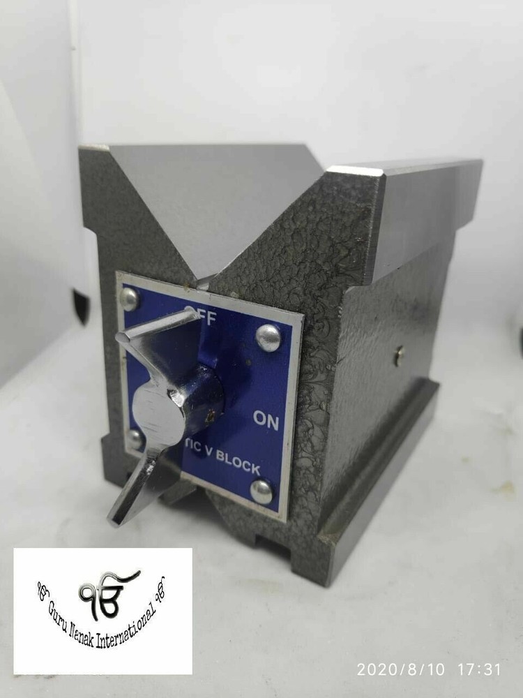 Magnetic V block Matched Pair / 1pc Both Side V Packed Precision quality export.