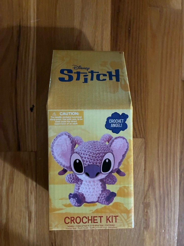Disney Stitch Crochet Kit Angel