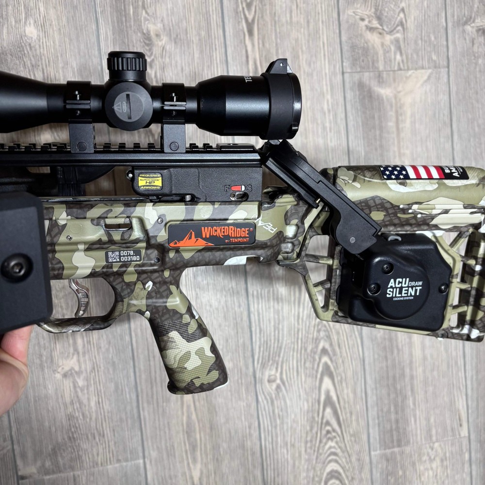 Used Wicked Ridge RDX 410 Crossbow Package