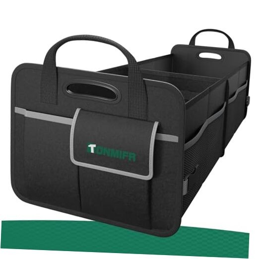 2-Compartment Trunk Organizer & Multi-Compartment Storage 65L (Organizer Only)