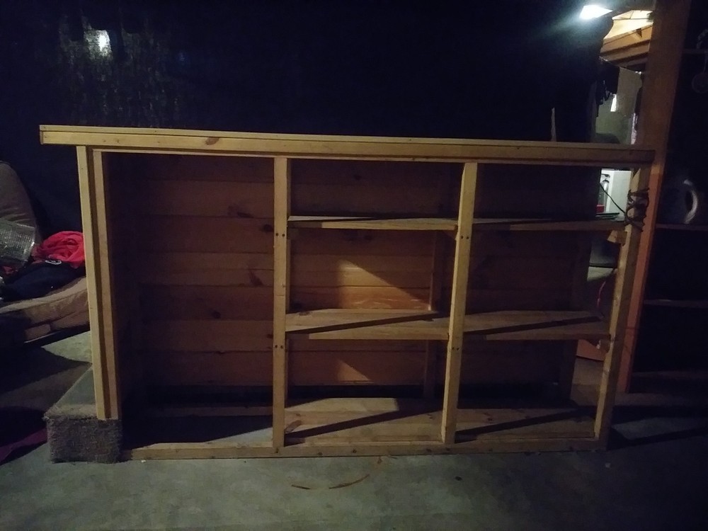 wooden bar