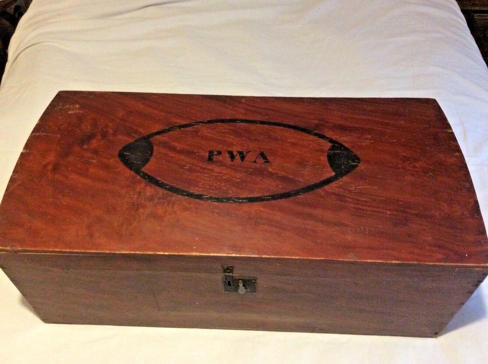 Vintage Walnut Trunk