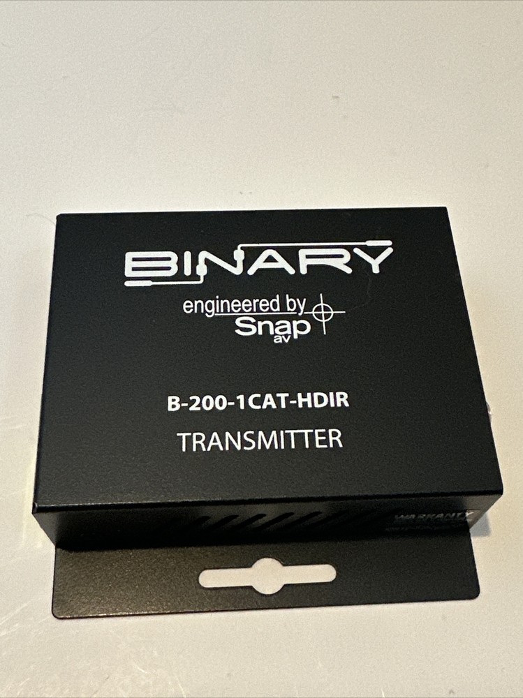 Binary B-200-1CAT-HDIR Transmitter Only Engineered by Snap AV 91423