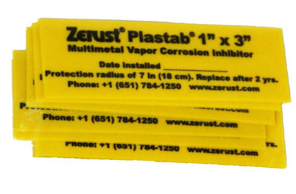 Zerust Rust Prevention Plastabs 1" x 3" - Pack of 10