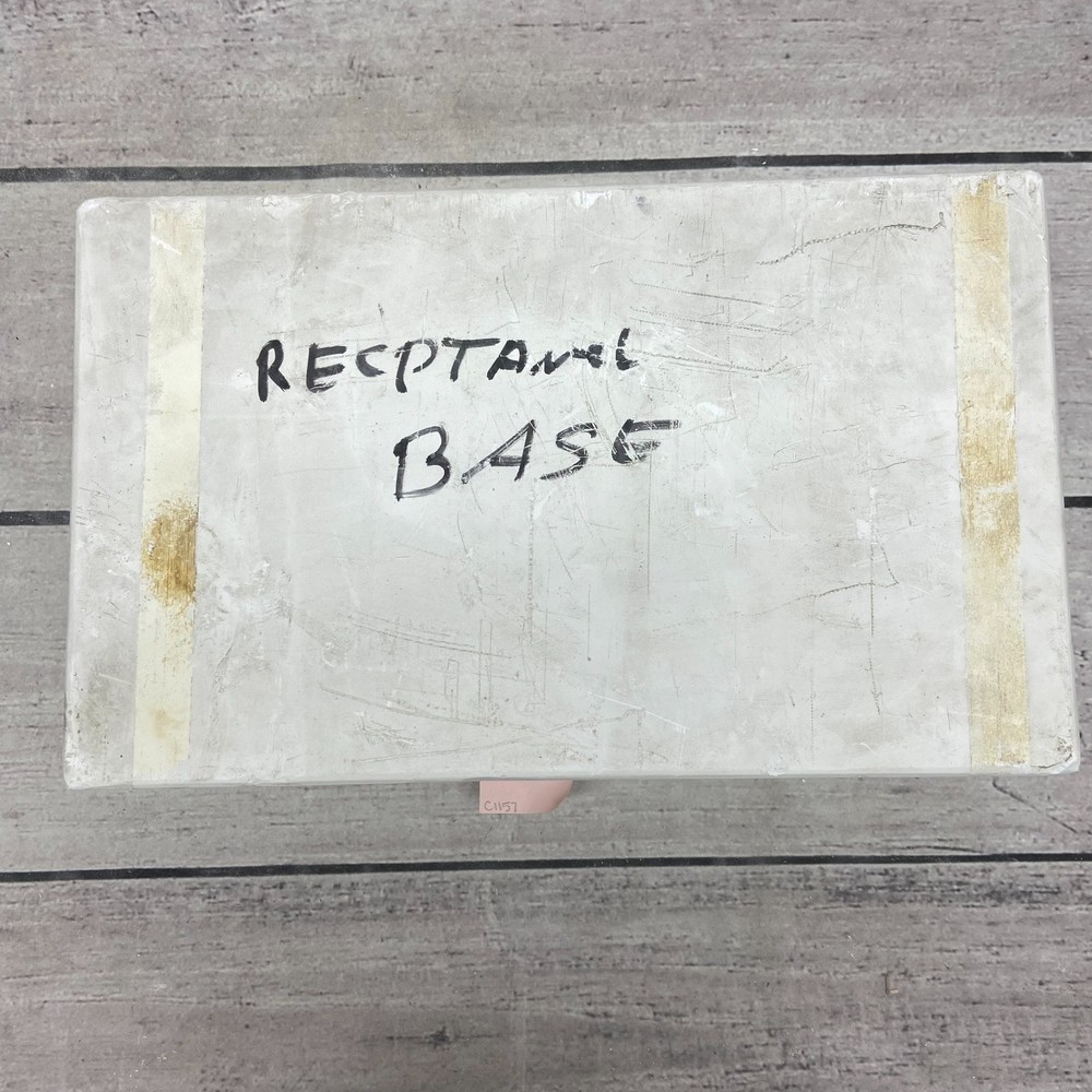 Unbranded Ceramic Casting Mold Rectangular Base #21