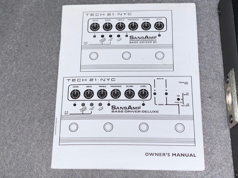 SansAmp 3 Channel Programmable Bass Driver D1