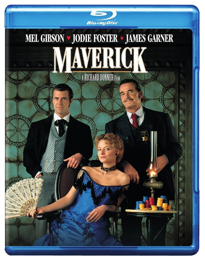 Maverick Blu-ray Mel Gibson NEW