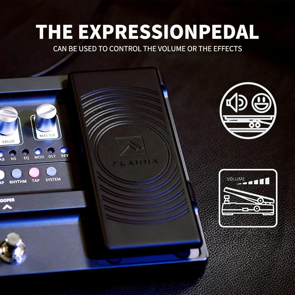 Guitar Multi-Effects Pedal with 80' Looper & USB Connectivity for Creatives