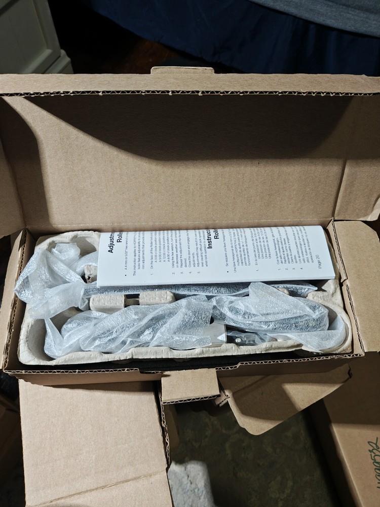 Hoppe Toronto Double Multipoint Patio Door Handle Set Active + Inactive