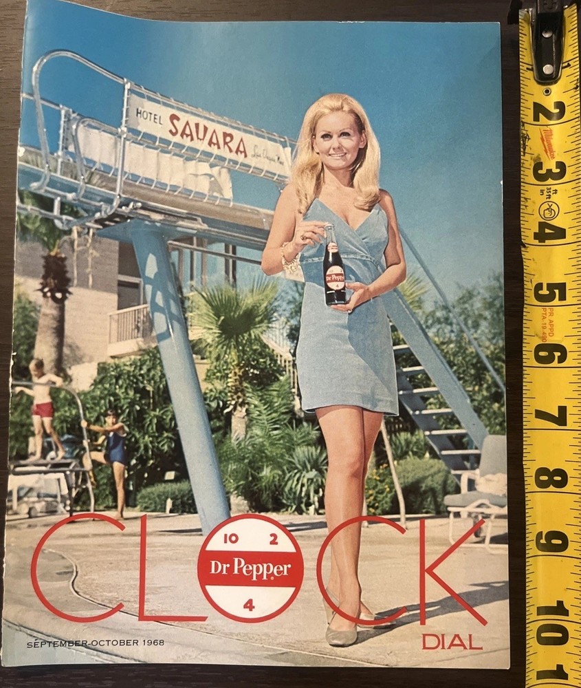 Vintage Fr. Pepper Clock Dial Magazine