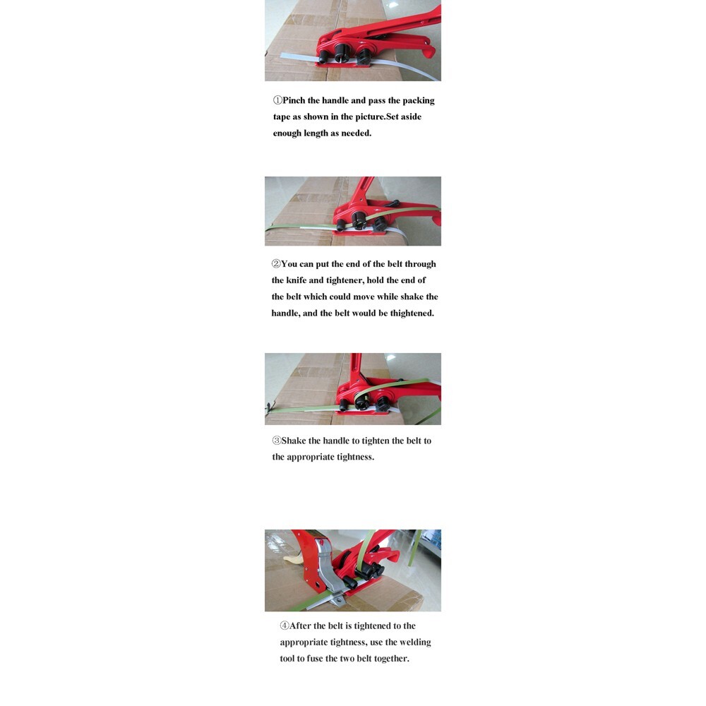 Handy Strap Electric PP Pack Heating Welding Strapping Tool Baling Machine 220V