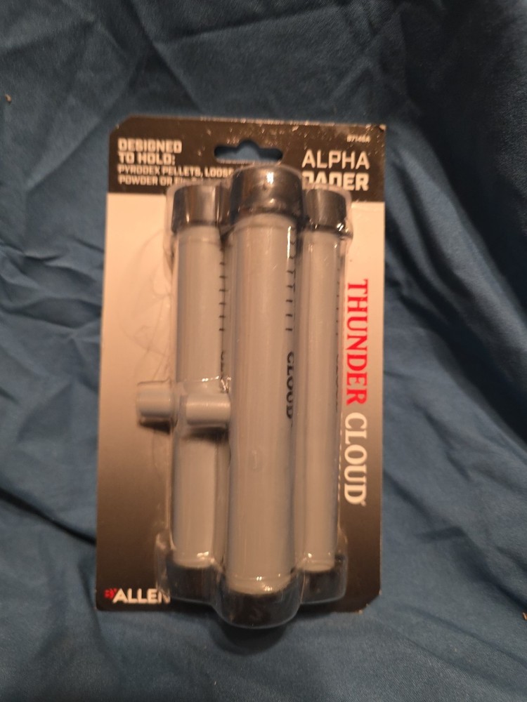 Thunder Cloud Muzzleloader 3 Pack Alpha Preloader 87146A- NIB