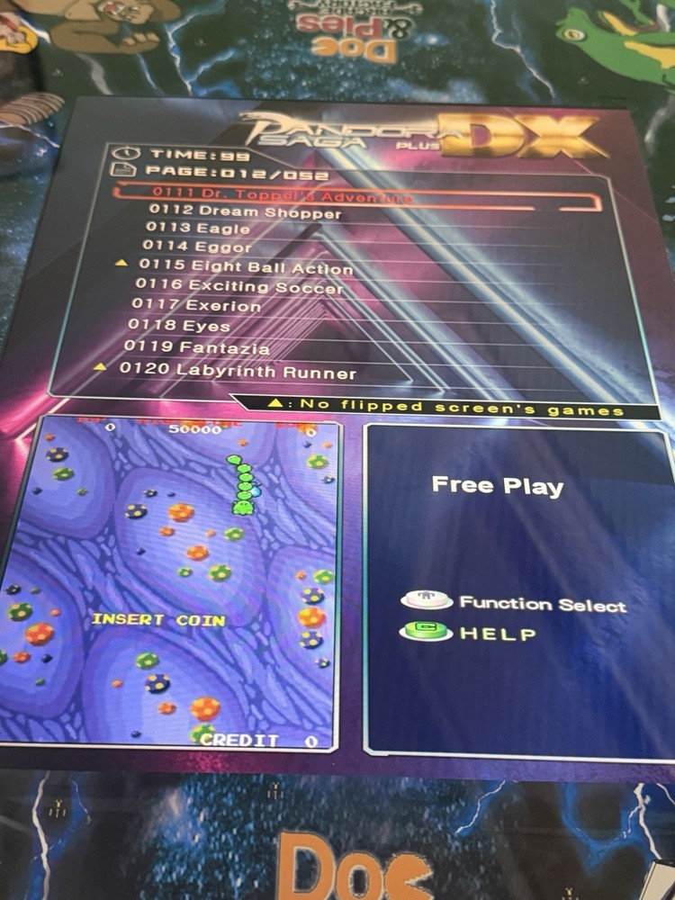 512 Classic Retro Games Cocktail Arcade