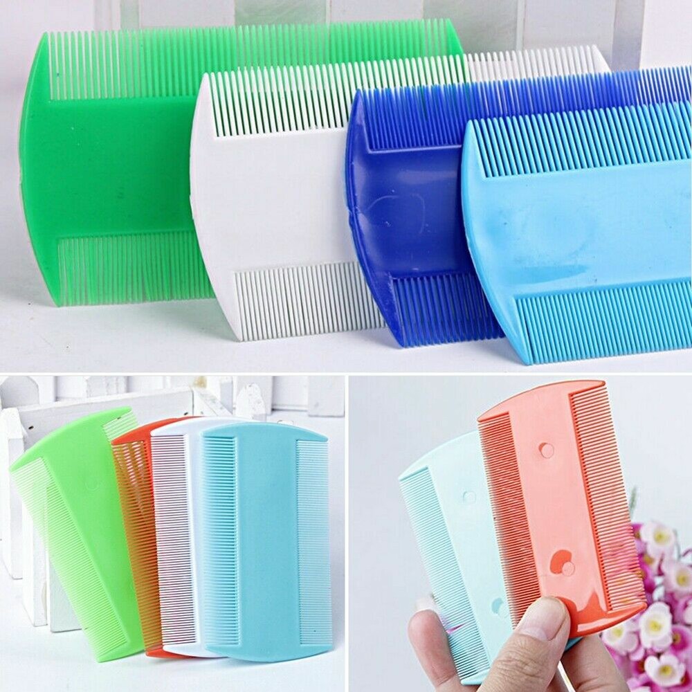 USA Durable Double Sided Nit Combs For Head Lice Detection Comb Pet Dog Flea