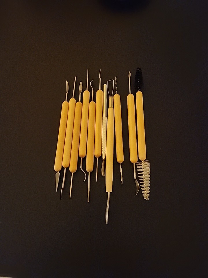 11 Pcs Pottery Tool Set Clay Sculpting Modeling Ceramics Art Kit