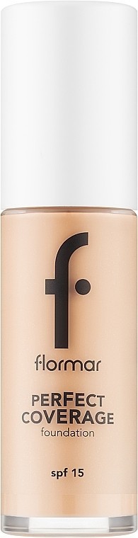 Flormar Perfect Coverage Foundation Face SPF 15 Makeup 30 ml