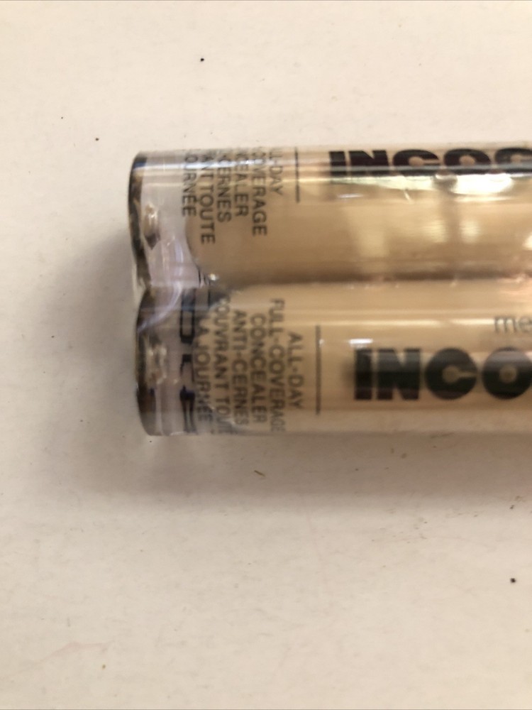 2 Pack Wet N Wild Light Honey Incognito full Coverage Concealer