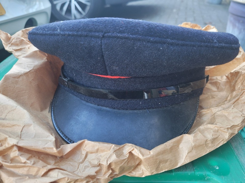 Fire Service / Brigade Cap Size 6 3/4 Fireman’s Cap unissued.