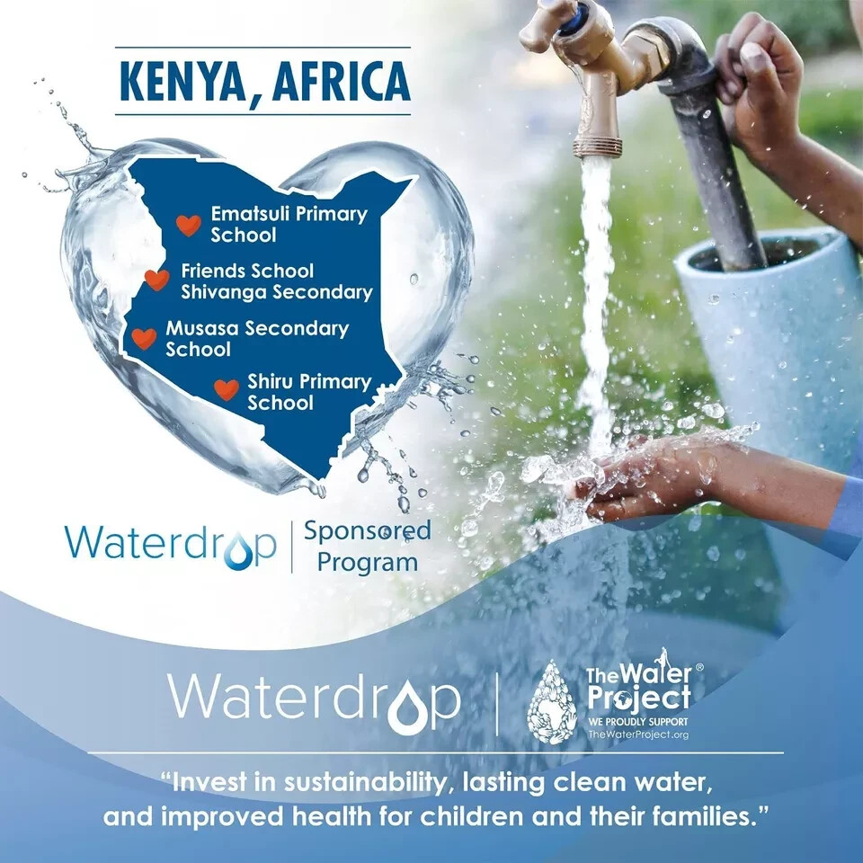 Waterdrop Water Filter Replacement for LG® LT600P®, KENMORE® 9990,6 PACK