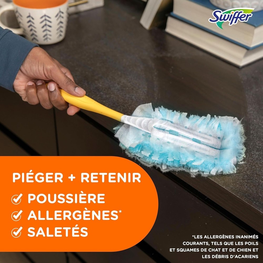 Swiffer Dusters Multi-Surface Duster Refills for Cleaning, Unscented, 16 Count