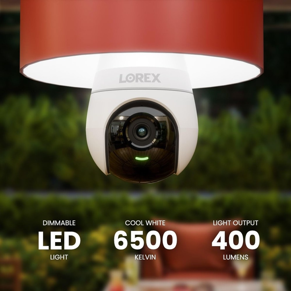 Lorex 2K Wi-Fi Smart Lightbulb Camera - (Open Box)