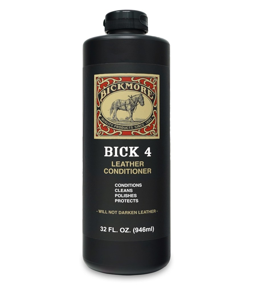 Leather Conditioner & Cleaner 32oz - Restore, Polish & Protect Smooth Leather