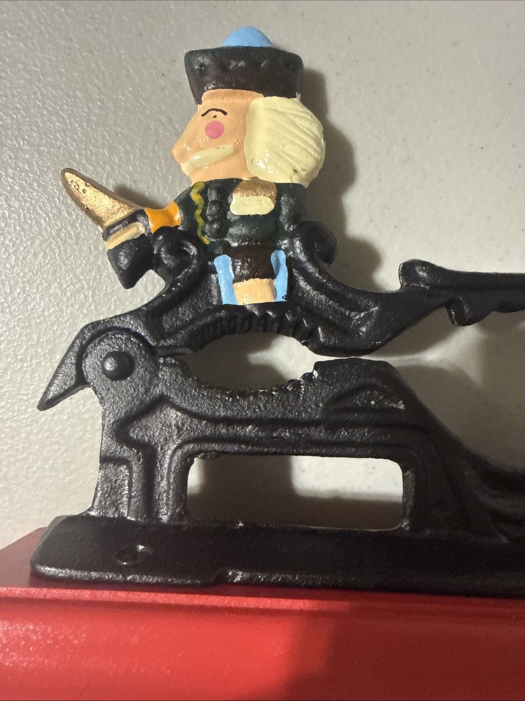 Vintage Cast Iron Metal Nutcracker