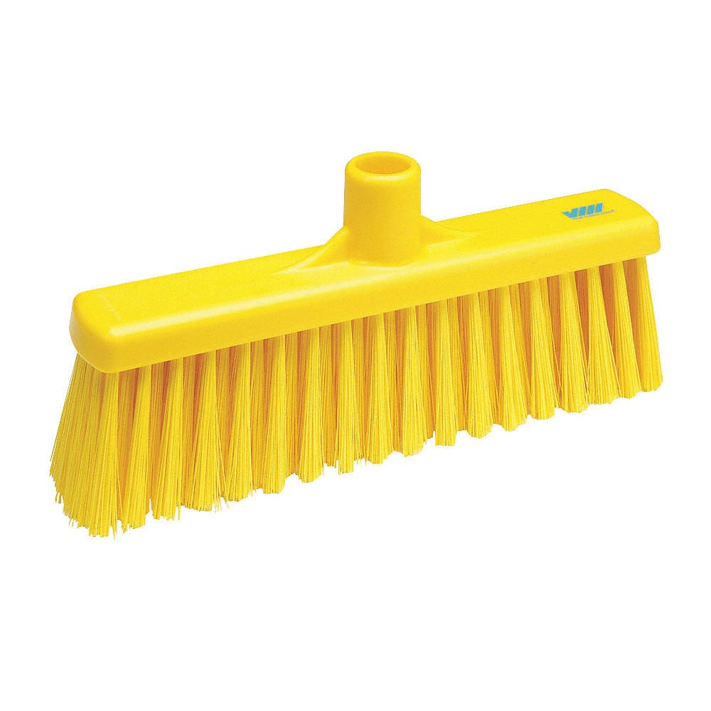 VIKAN 31666 Broom Head,Threaded,12" Sweep Face 2RWG2