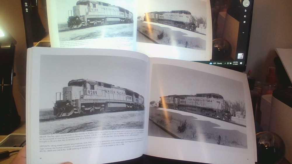 Union Pacific Yellow, Nebraska Central Red – A Study in Black & White